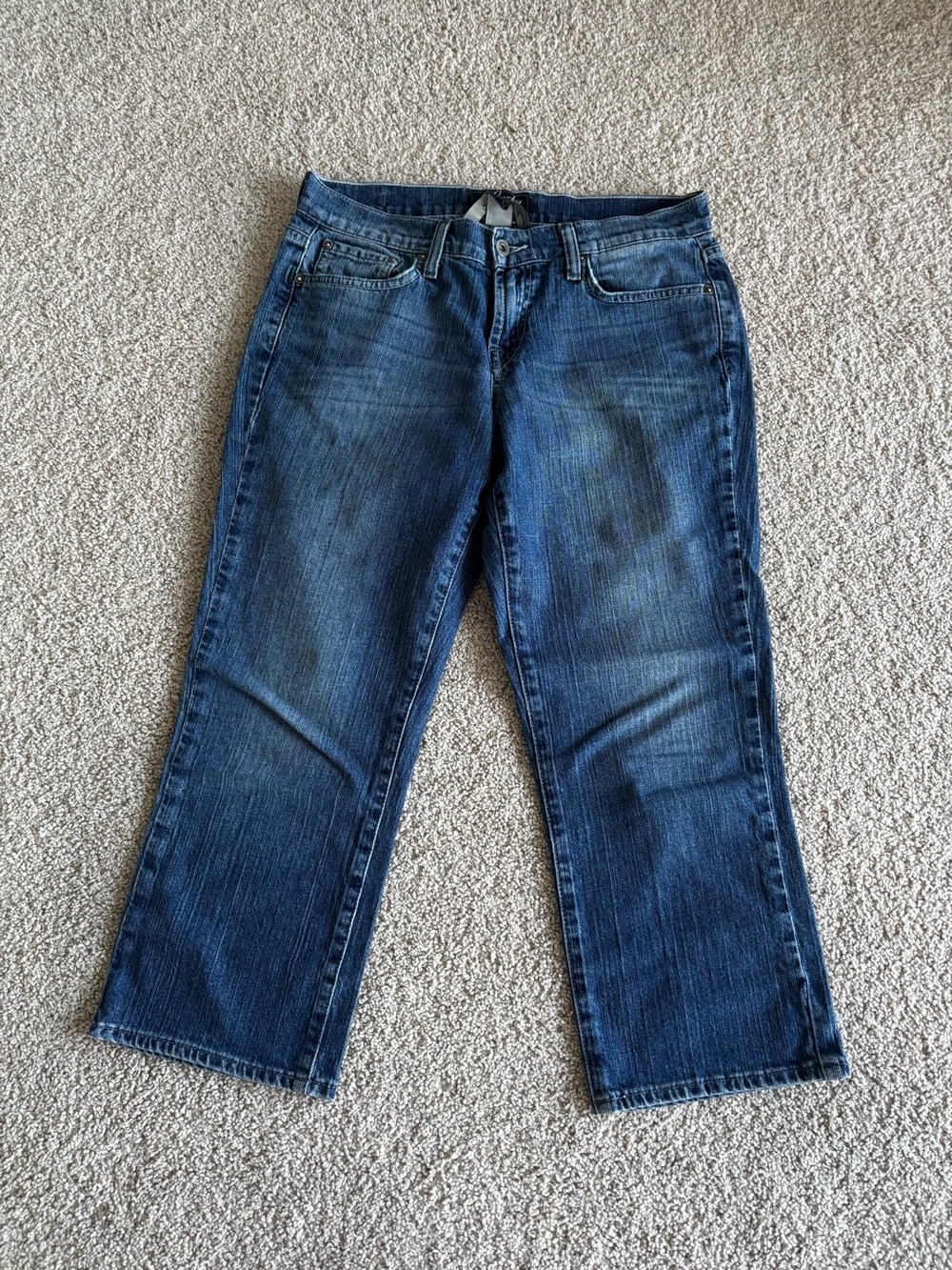 Lucky Brand Classic Rider Crop Capris